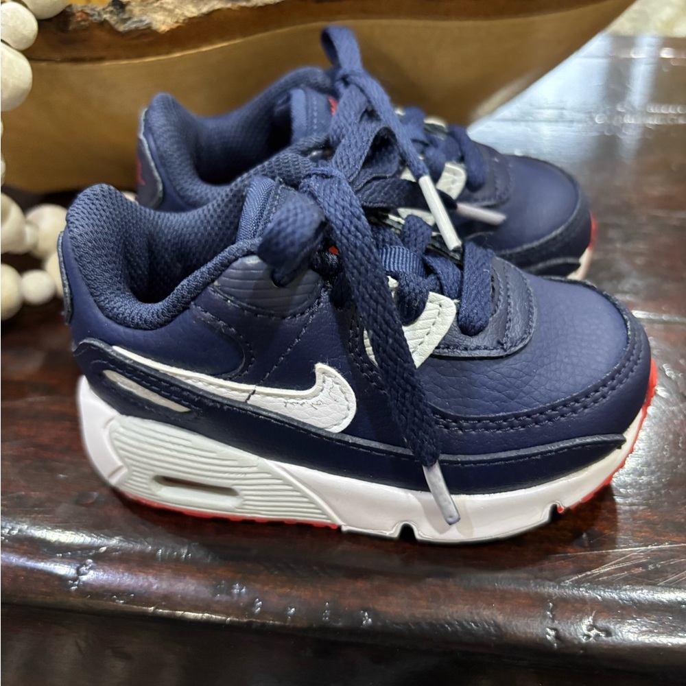 Nike Kids Air Max 90 Navy Sneakers